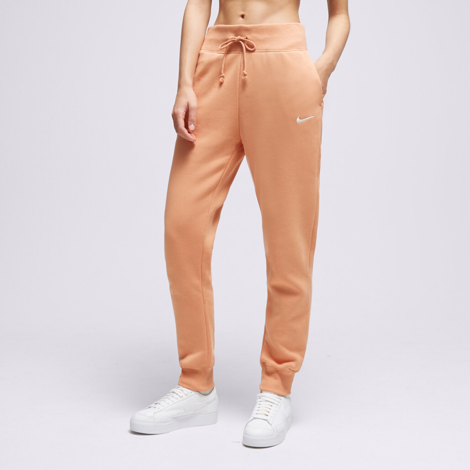 Femei pantaloni NIKE PANTALONI  W NSW PHNX FLC HR DQ5688-225 Maro