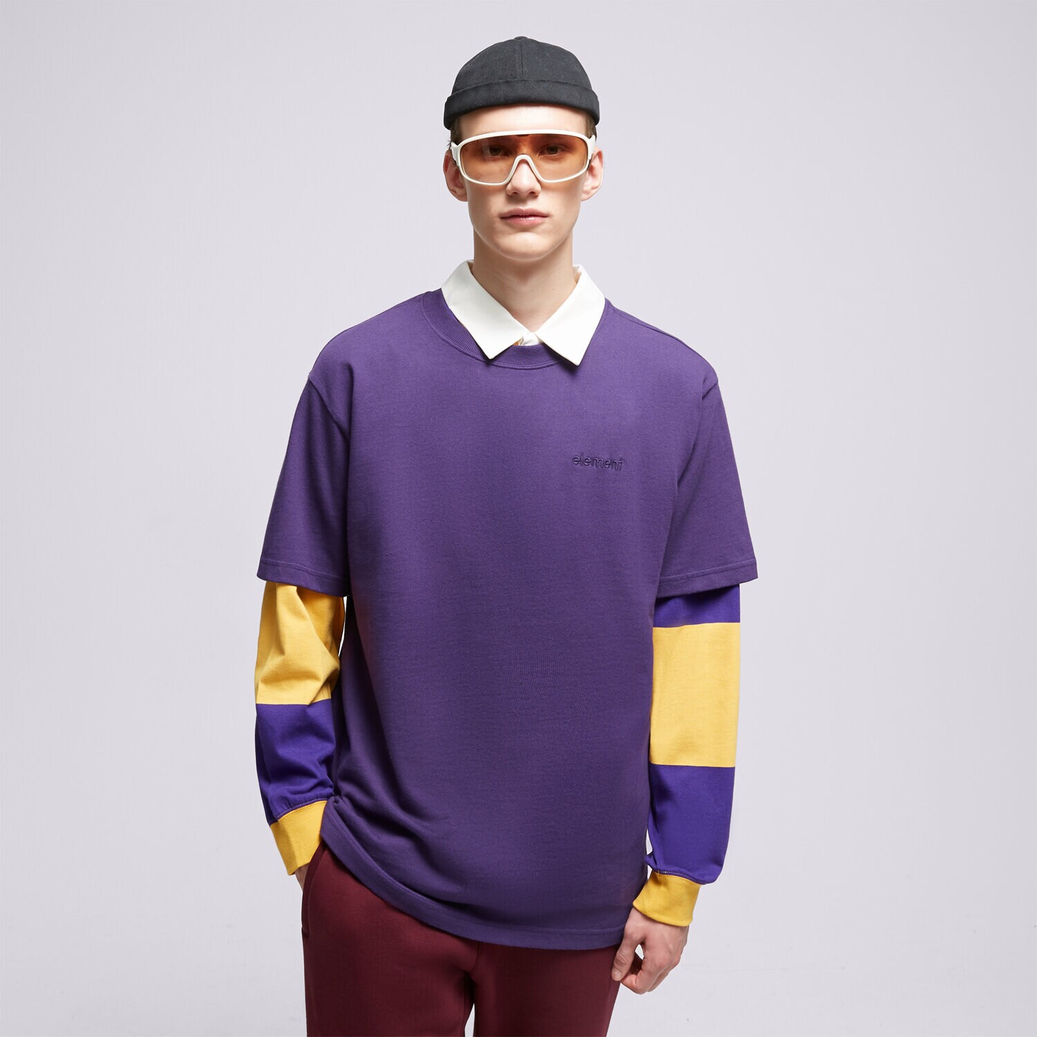 Bărbați tricou ELEMENT TRICOU CRAIL 3.0 SS ELYKT00120-PSD0 Violet