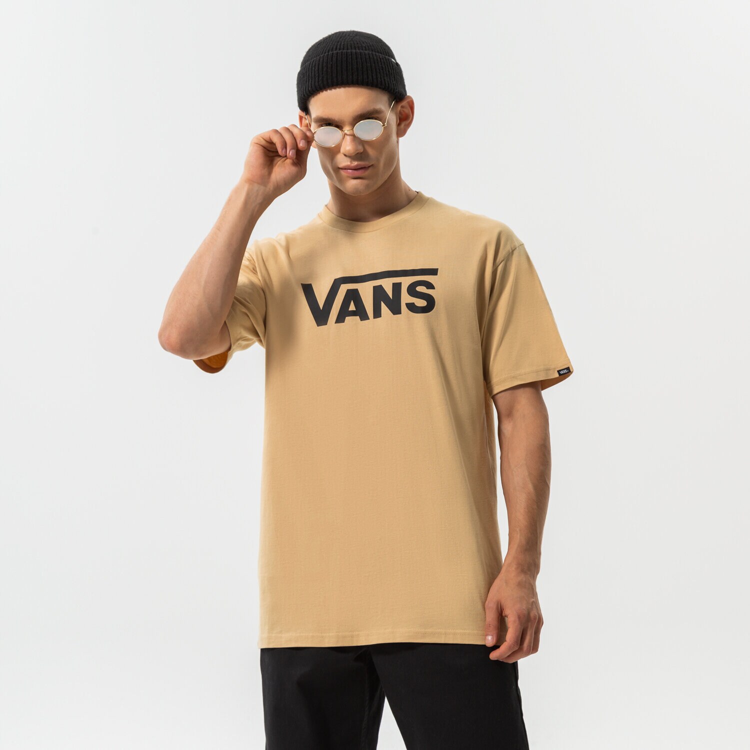 Bărbați tricou VANS TRICOU VANS CLASSIC VN000GGGY971 Bej