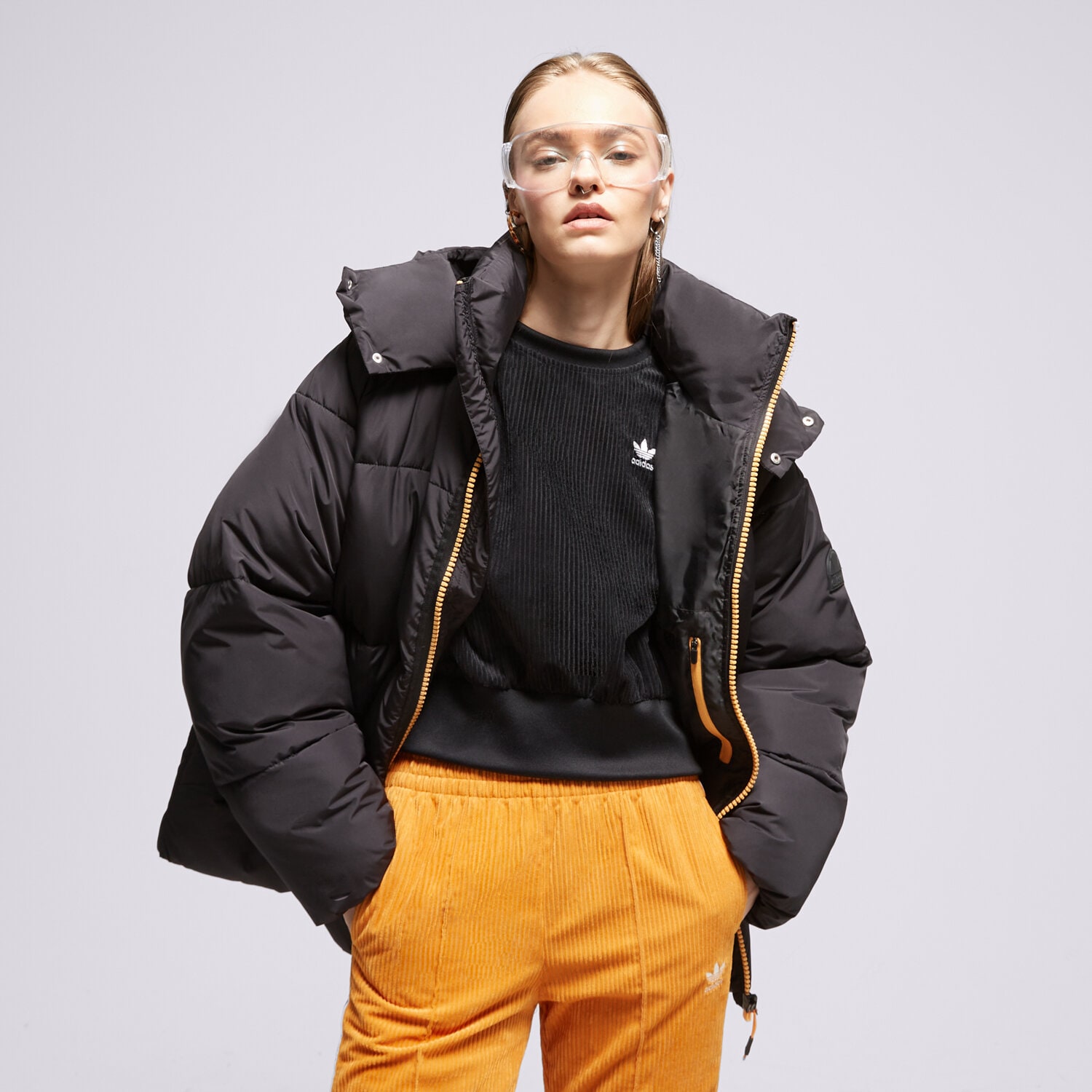 Femei geacă de iarnă ELLESSE JACHETĂ CU PUF EDGWARE PADDED JACKET BLK SRT19262011 Negru