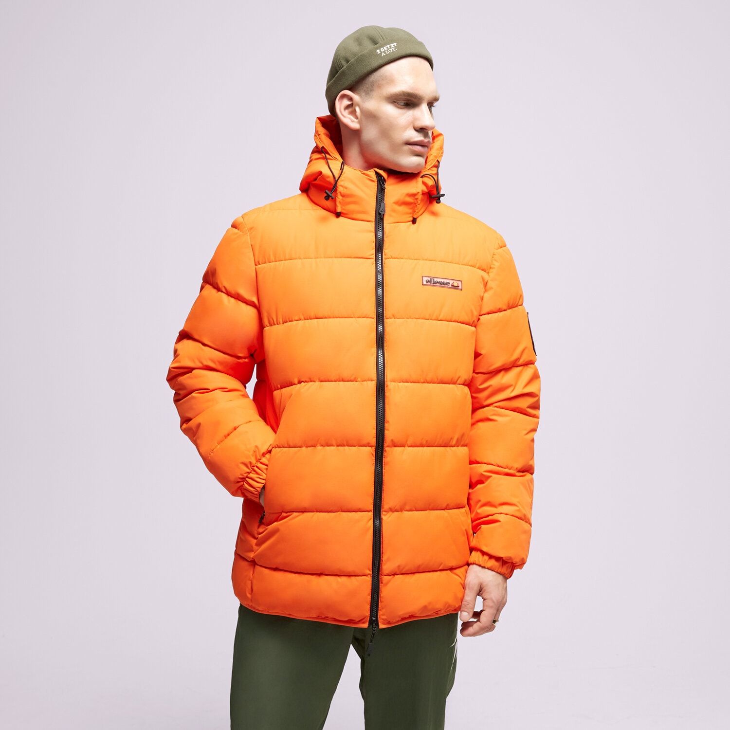 Bărbați eacă de iarnă ELLESSE JACHETĂ CU PUF GERANA PADDED JACKET ORNG SHT19084704 Portocaliu