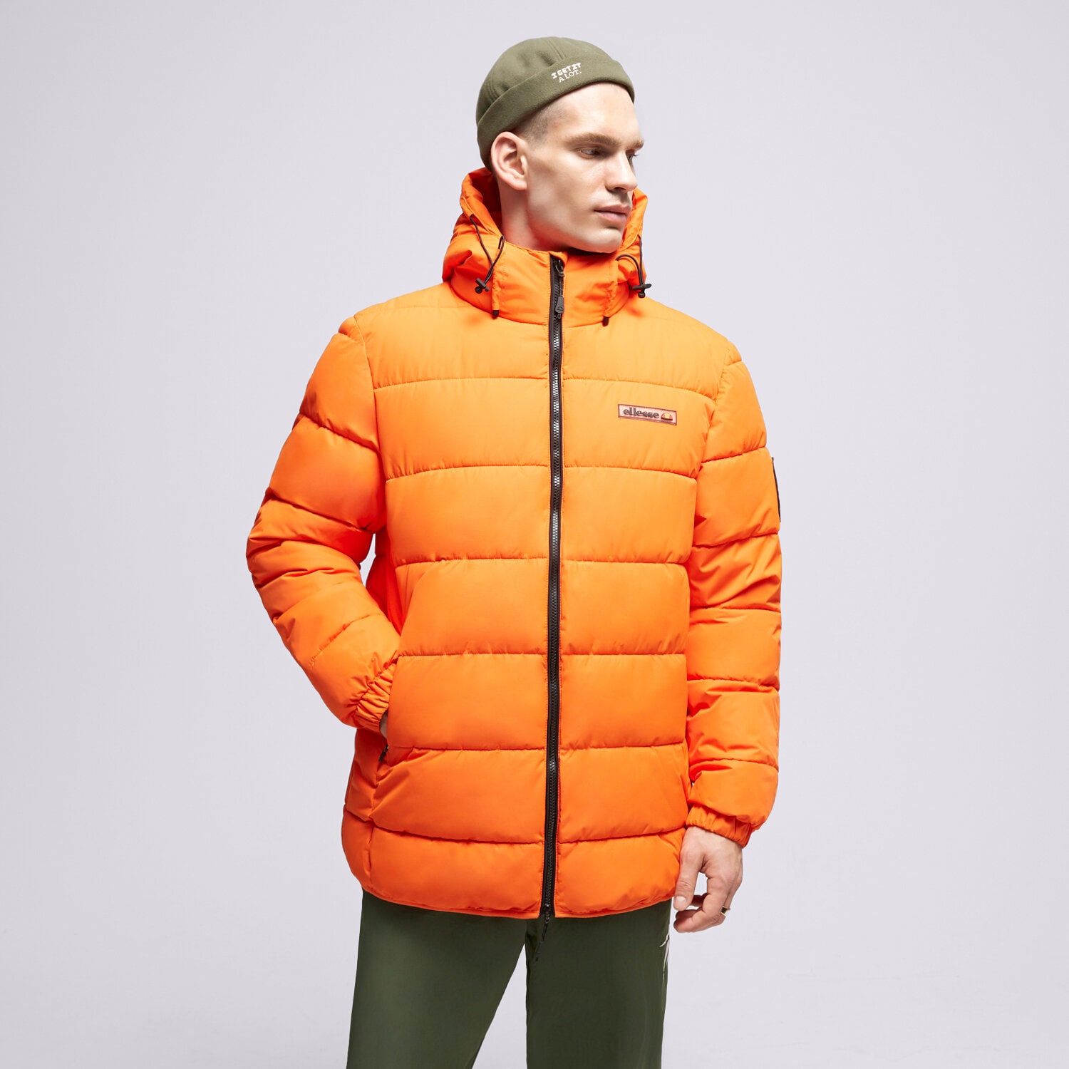 Bărbați eacă de iarnă ELLESSE JACHETĂ CU PUF GERANA PADDED JACKET ORNG SHT19084704 Portocaliu