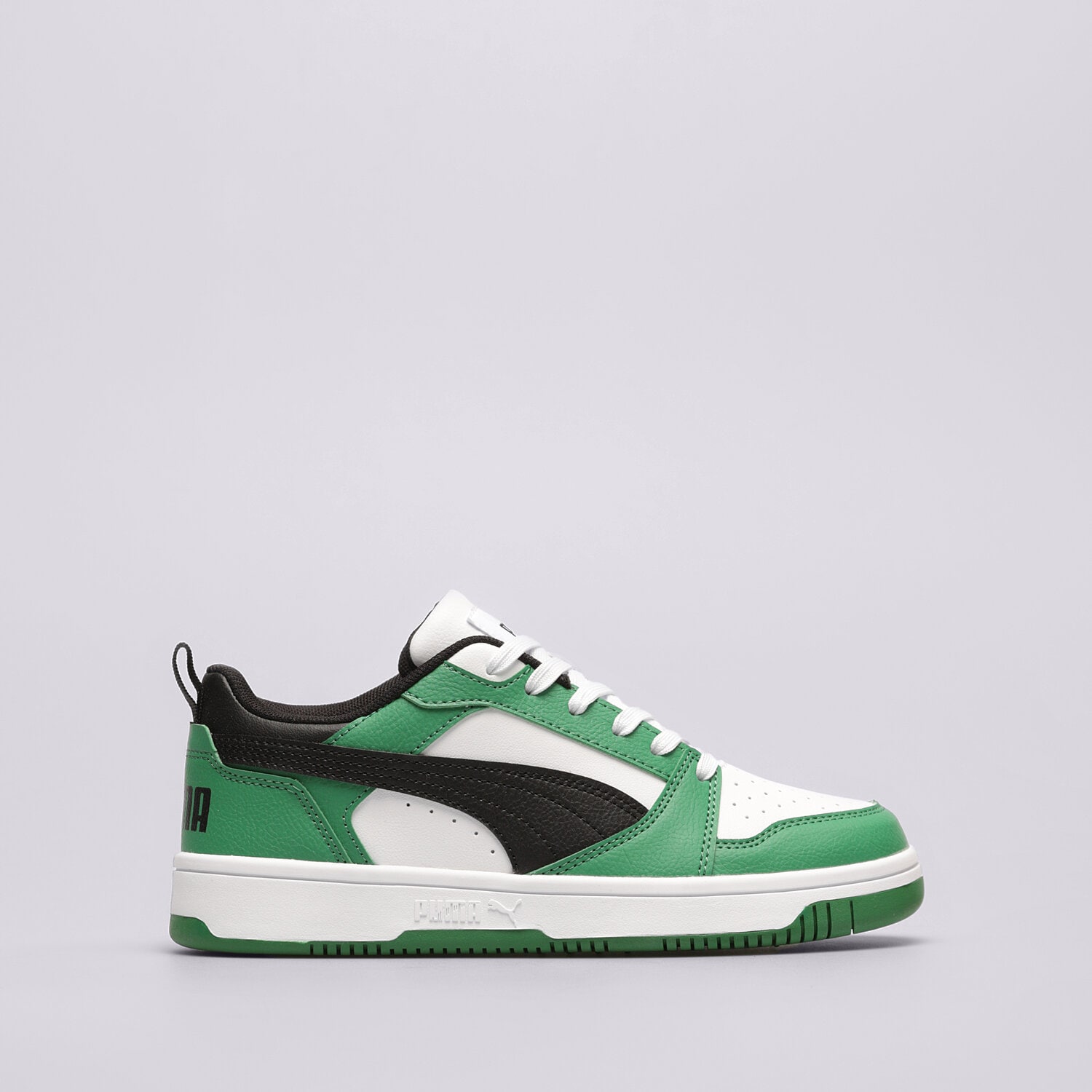 Copii pantofi sport PUMA REBOUND V6 LO JR 39383305 Alb