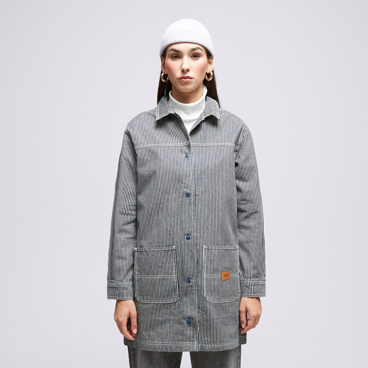 Femei rochii și fuste VANS ROCHIE GROUND WORK DUSK DOWNER VN00075UIND1 Albastru