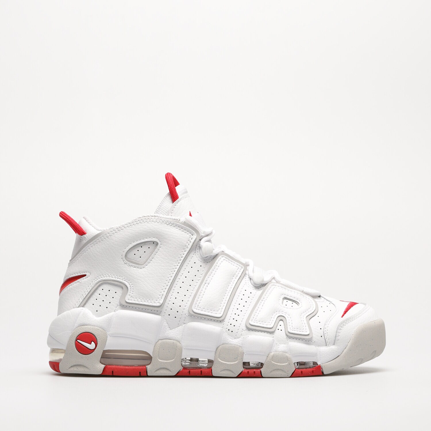 Barbați pantofi sport NIKE AIR MORE UPTEMPO '96 SC DX8965-100 Alb