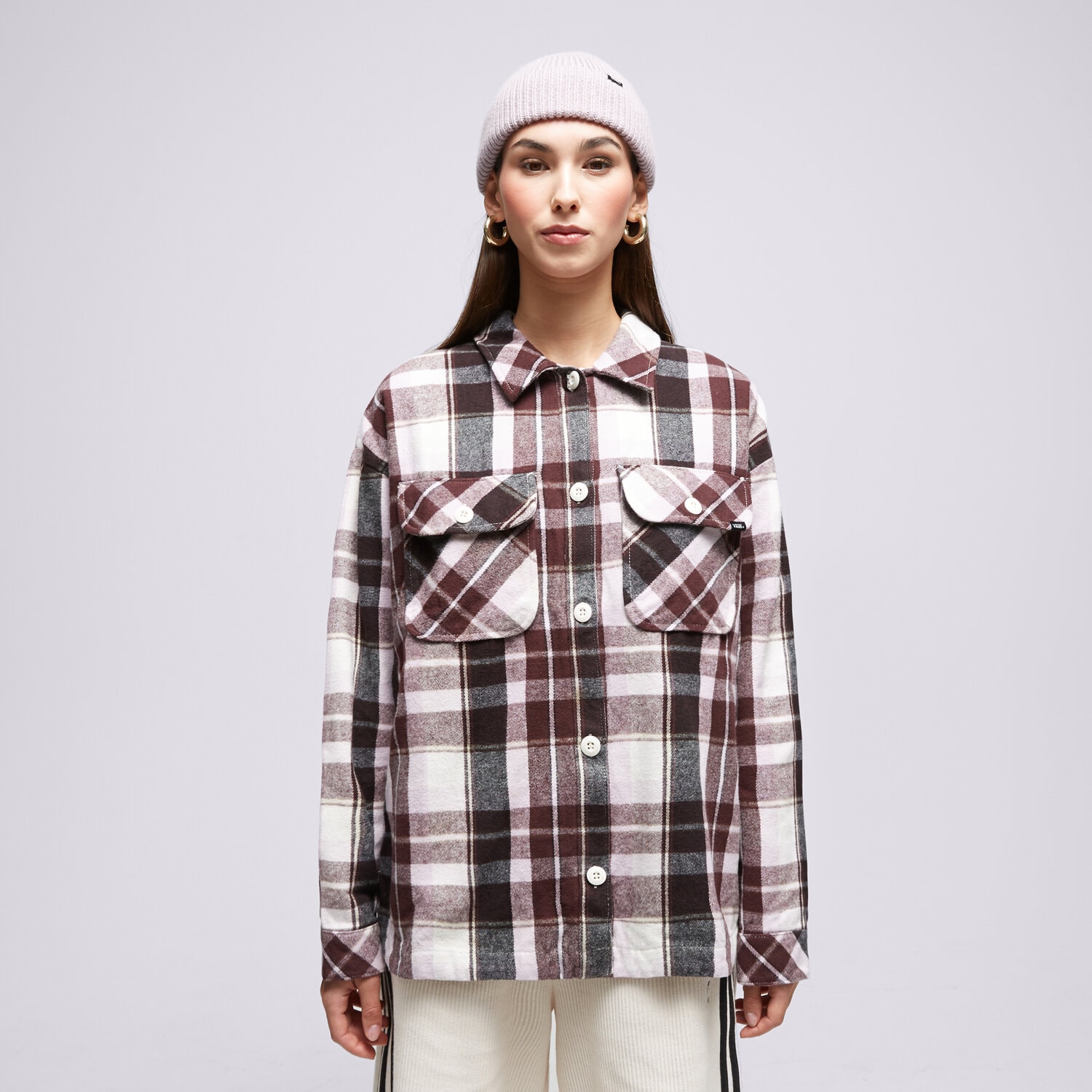 Femei tricou VANS CĂMAșĂ ELIZA OS WOVEN VN00074MBYP1 Mulicolor