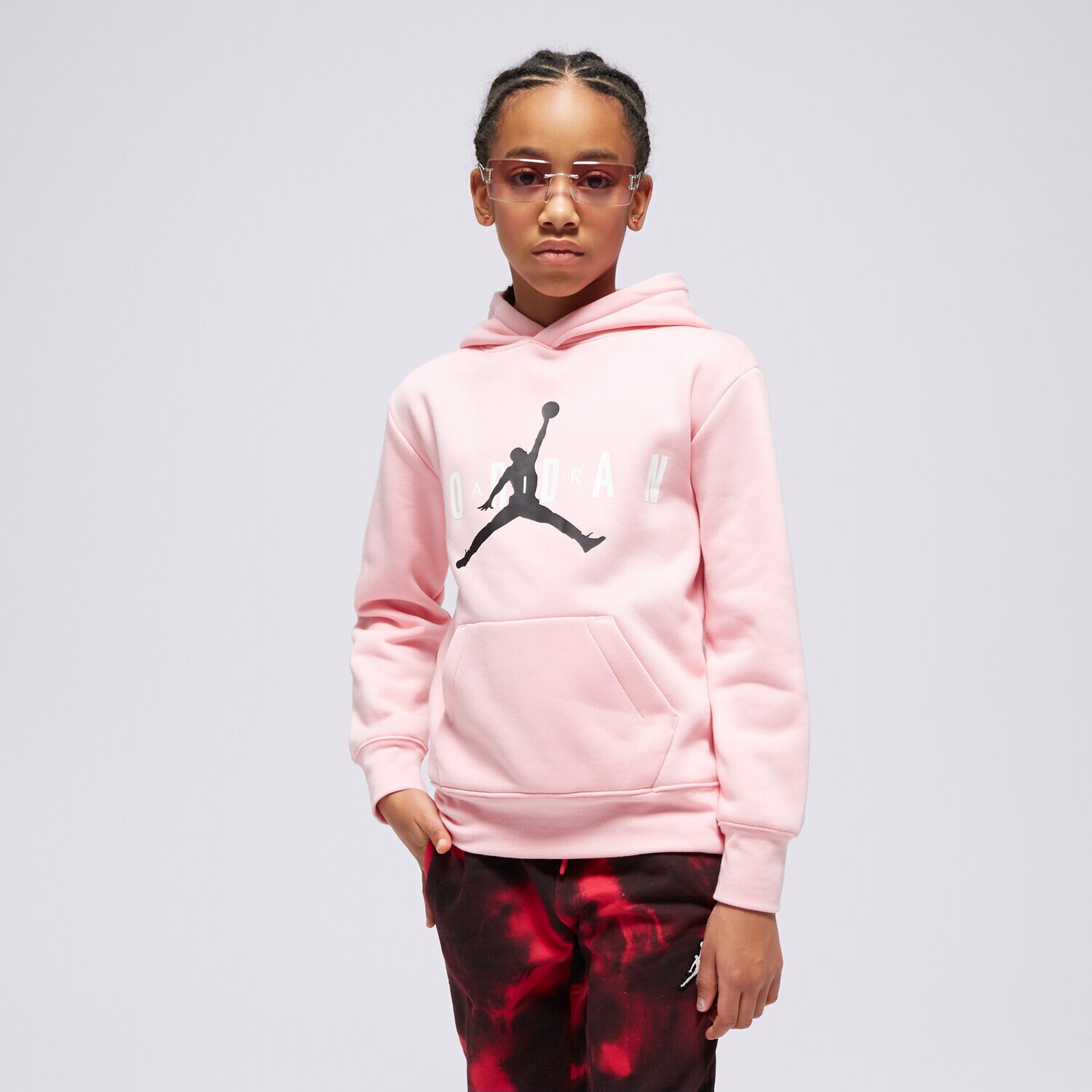 Copii bluză JORDAN BLUZĂ CU GLUGĂ JDB JUMPMAN SUSTAINABLE BOY 95B910-A0W Mulicolor