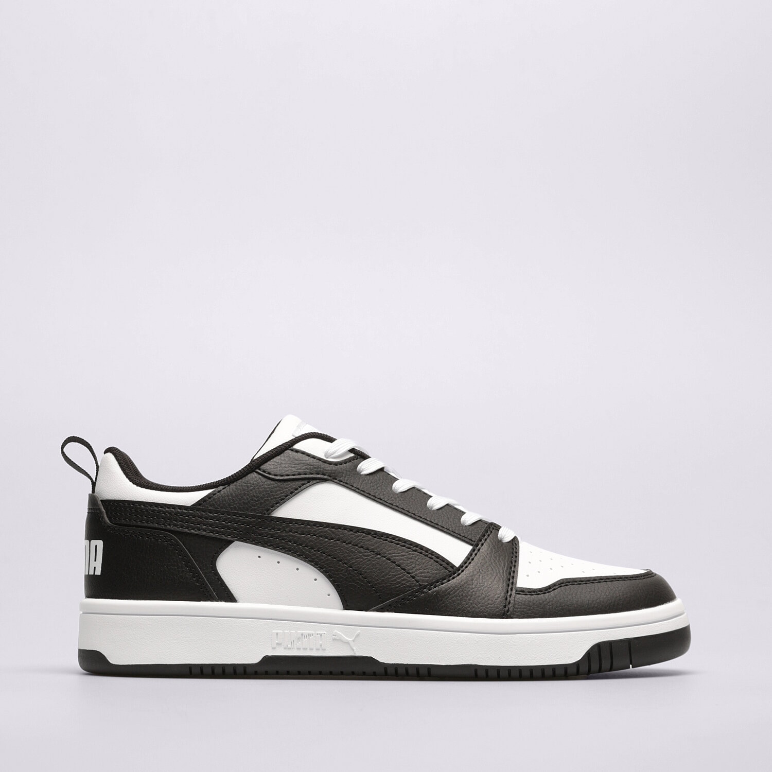 Barbați pantofi sport PUMA REBOUND V6 LOW 39232801 Negru