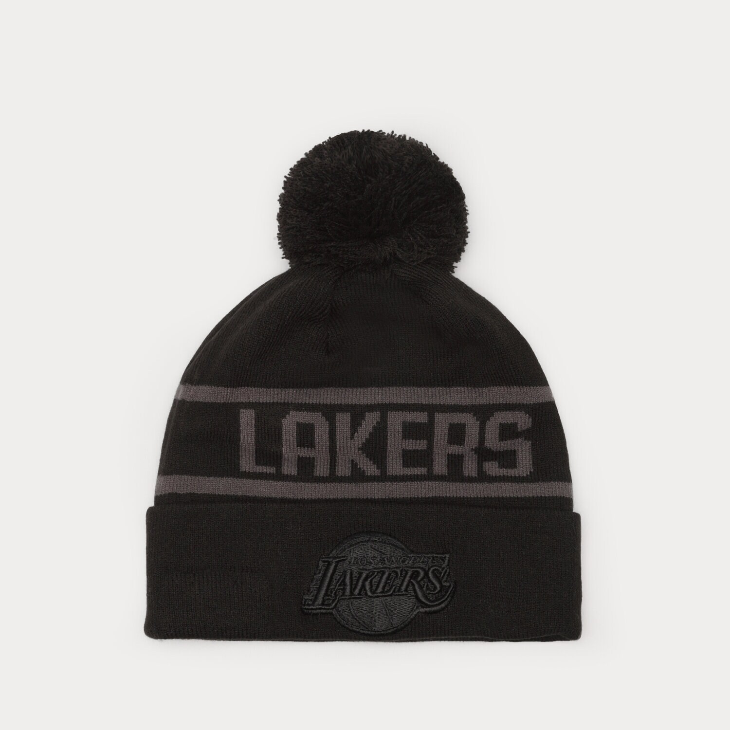 Bărbați căciulă NEW ERA CACIULA TONAL BEANIE LAKERS LOS ANGELES LAKERS 60364320 Negru
