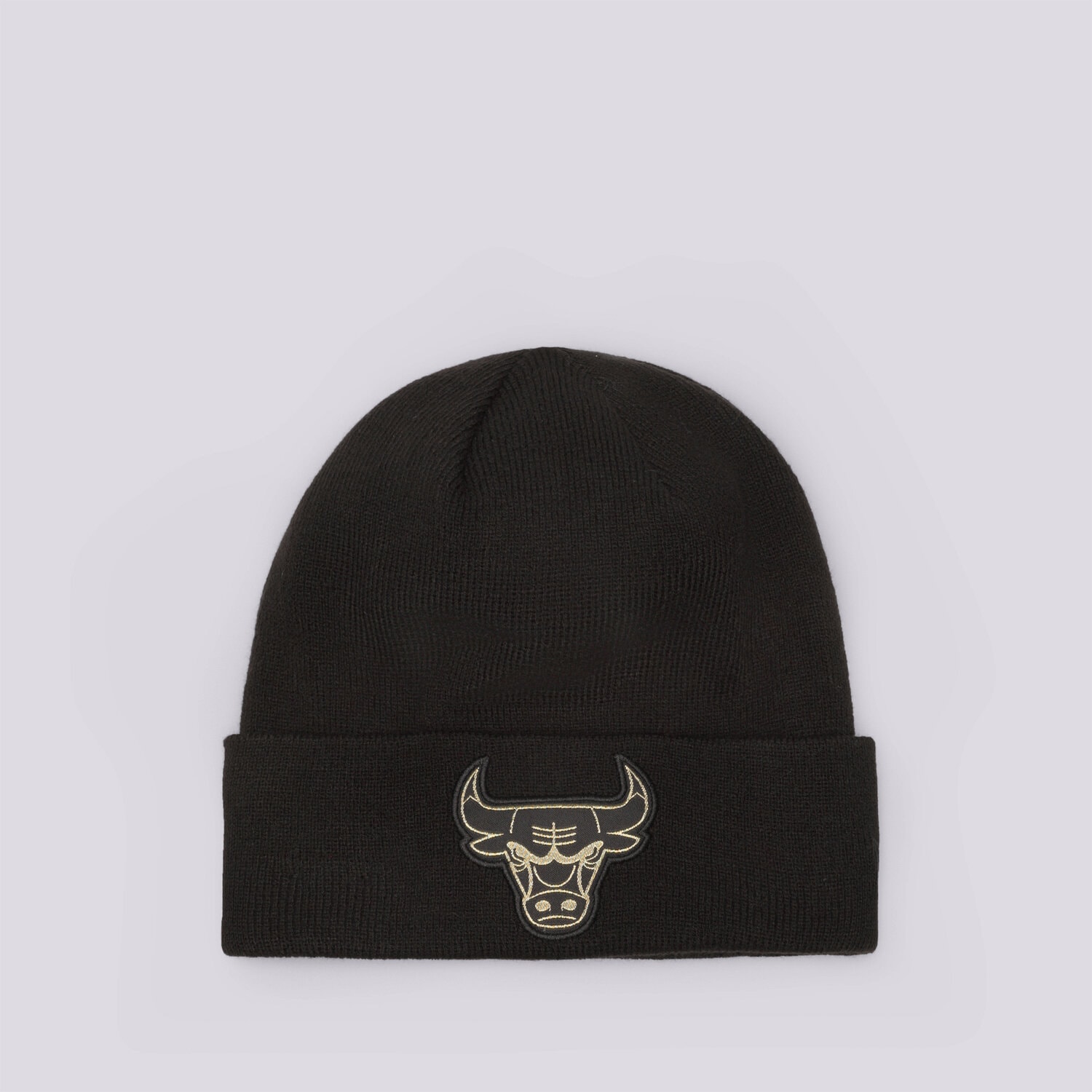 Bărbați căciulă NEW ERA CACIULA BADGE BEANIE BULLS CHICAGO BULLS 60364359 Negru