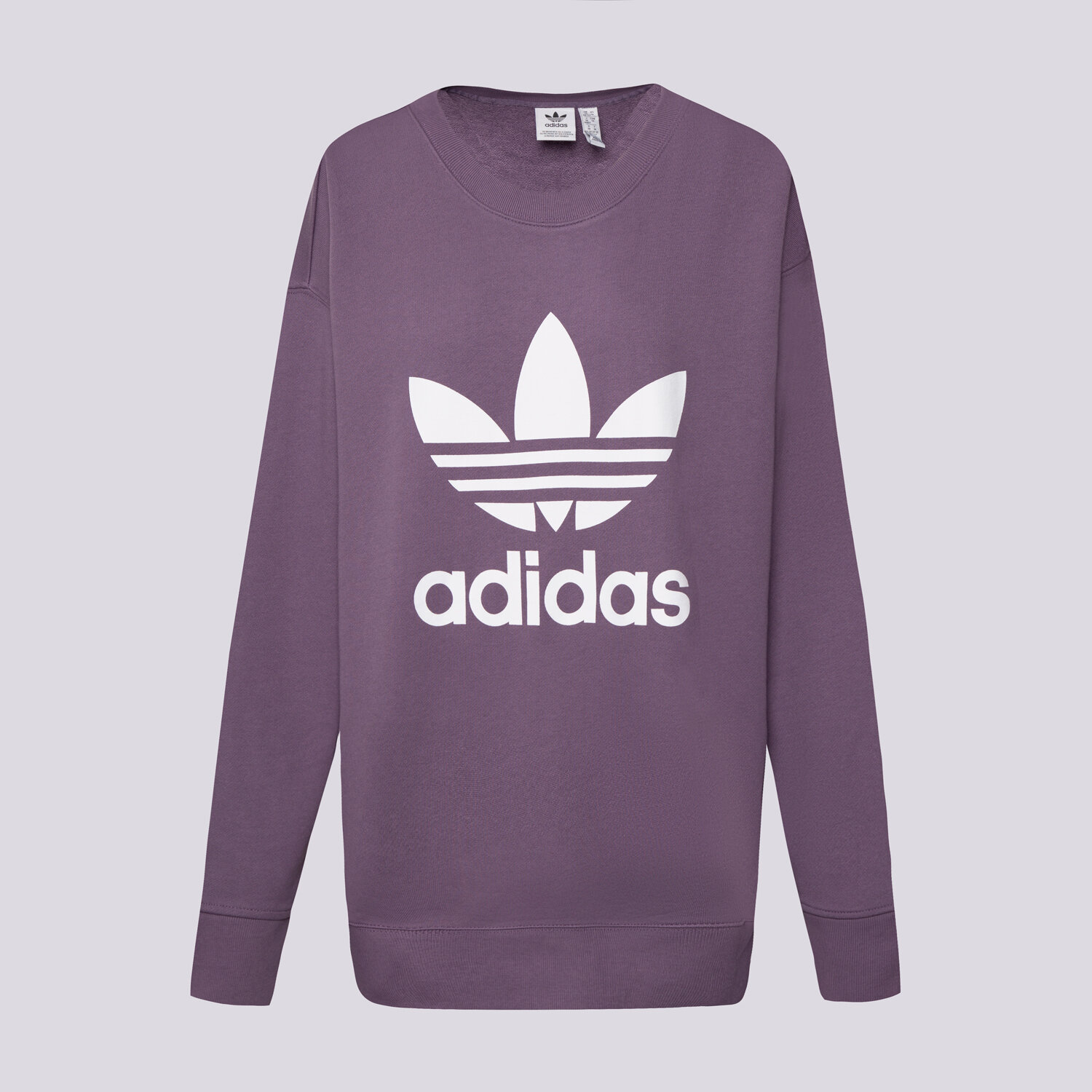 Femei bluză ADIDAS BLUZĂ TRF CREW IL7039 Violet
