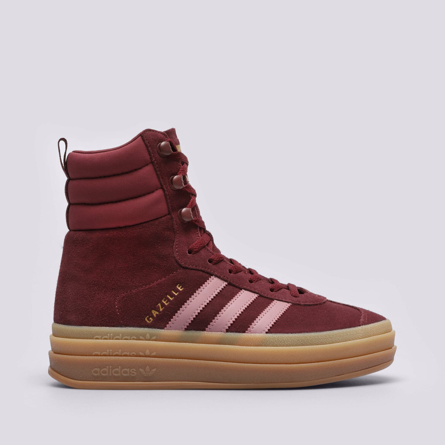 Femei pantofi sport ADIDAS GAZELLE BOOT W ID6882 Bordo
