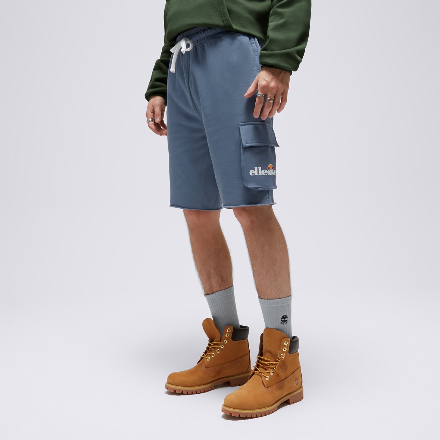 Femei pantaloni scurți ELLESSE PANTALONI SCURȚI PANTRIO SHORT BLUE SHN15153402 Albastru