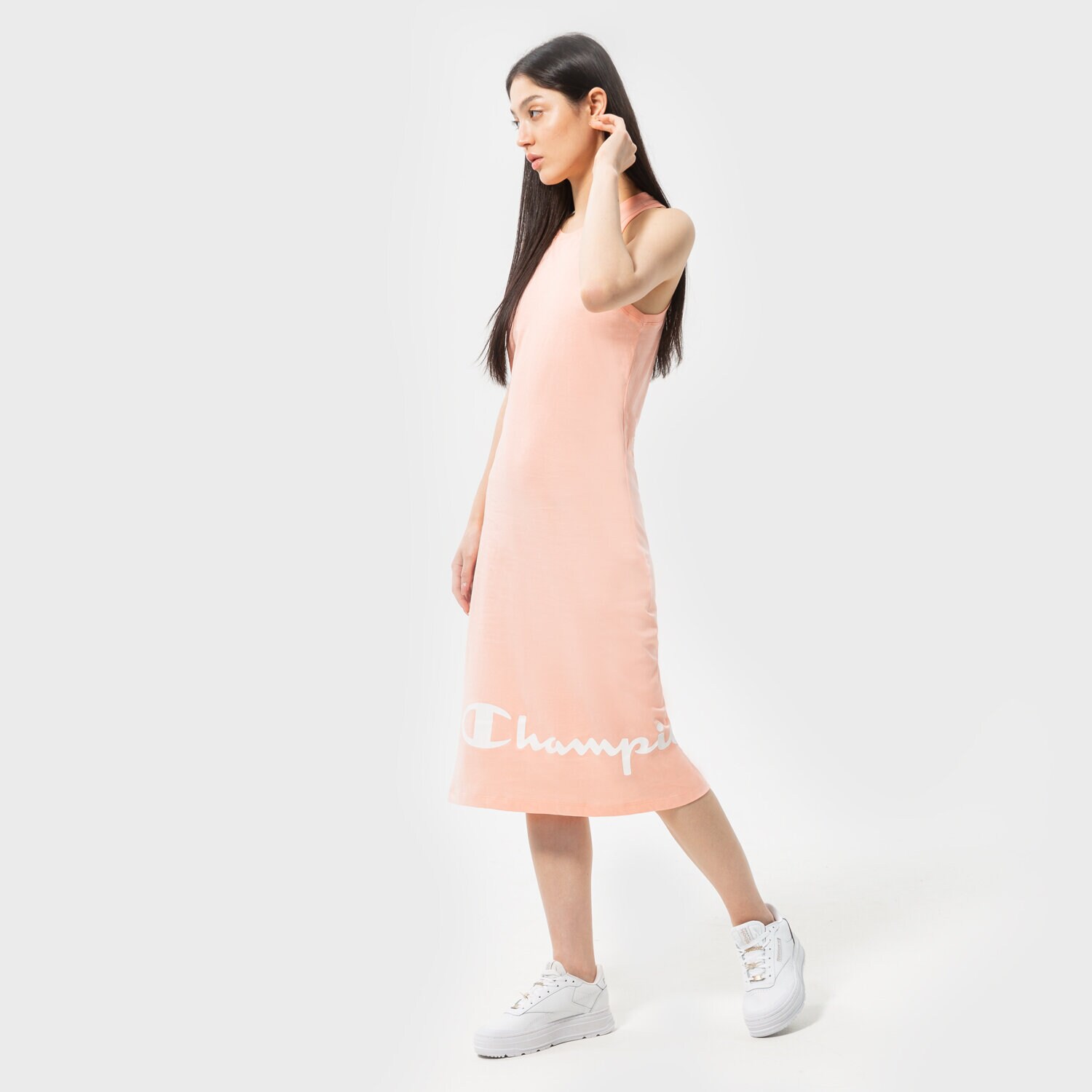 Femei rochii și fuste CHAMPION ROCHIE TRENINGS 114889PS012 Portocaliu