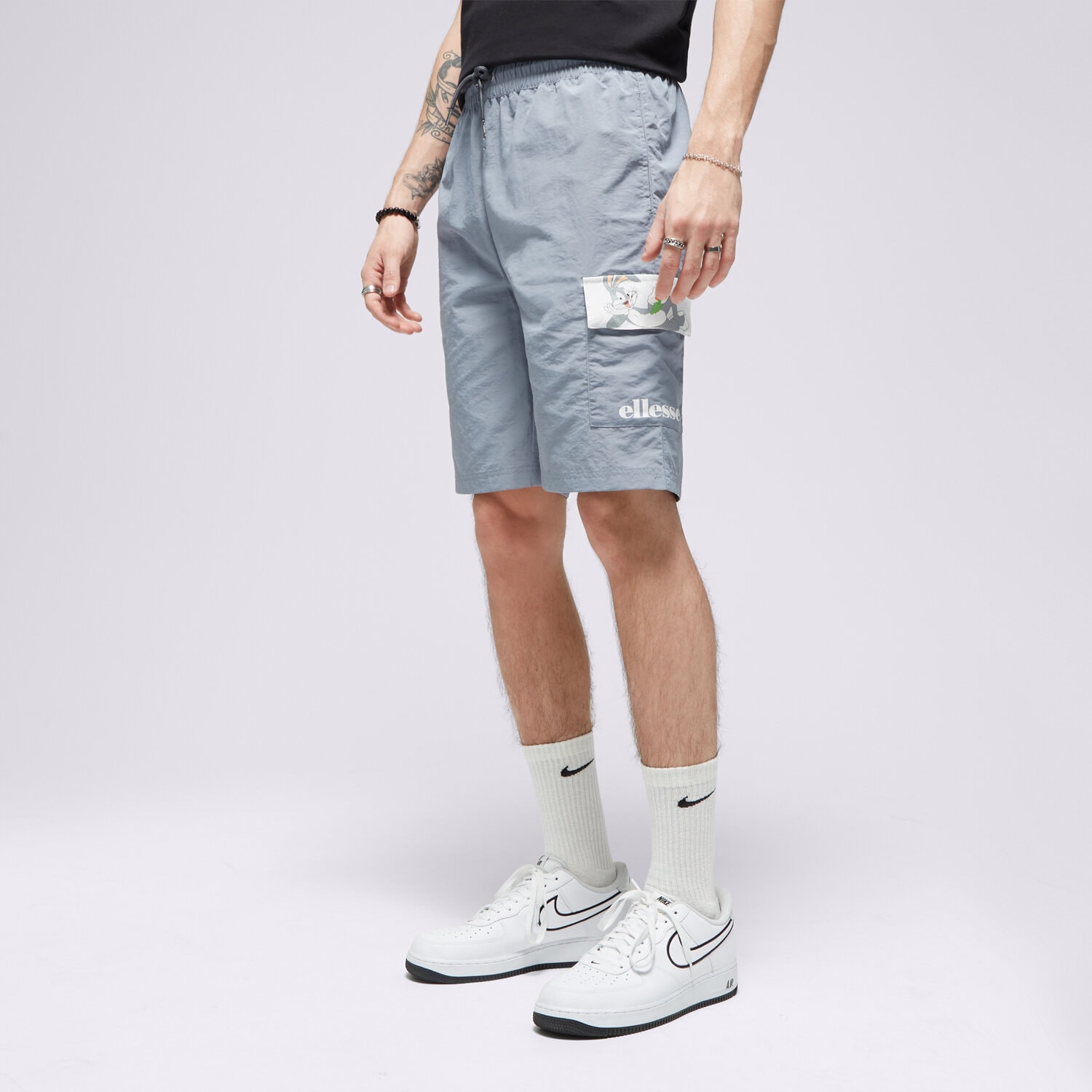 Femei pantaloni scurți ELLESSE PANTALONI SCURȚI LOONILY SHORT LBLUE SML15219426 Albastru