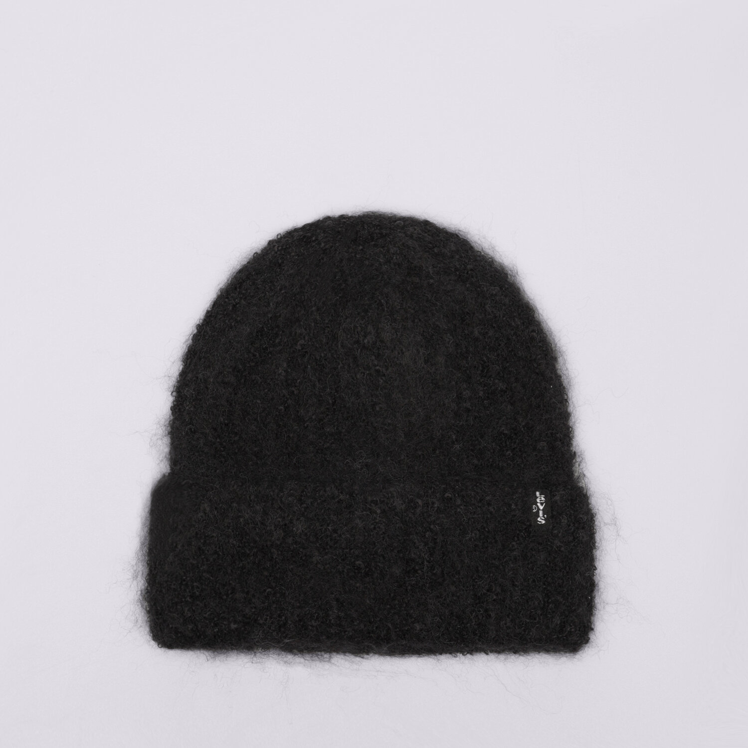 Femei căciulă LEVI'S CACIULA WOMEN'S FUZZY BEANIE D7829-0001 Negru
