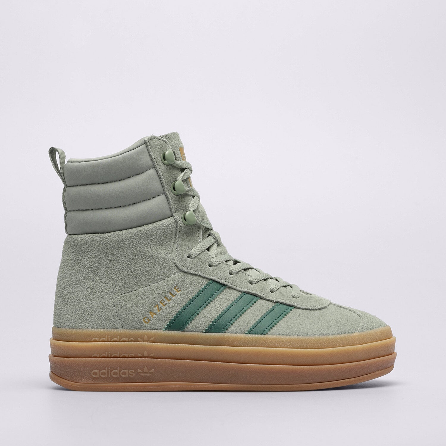 Femei pantofi sport ADIDAS GAZELLE BOOT W ID6982 Verde