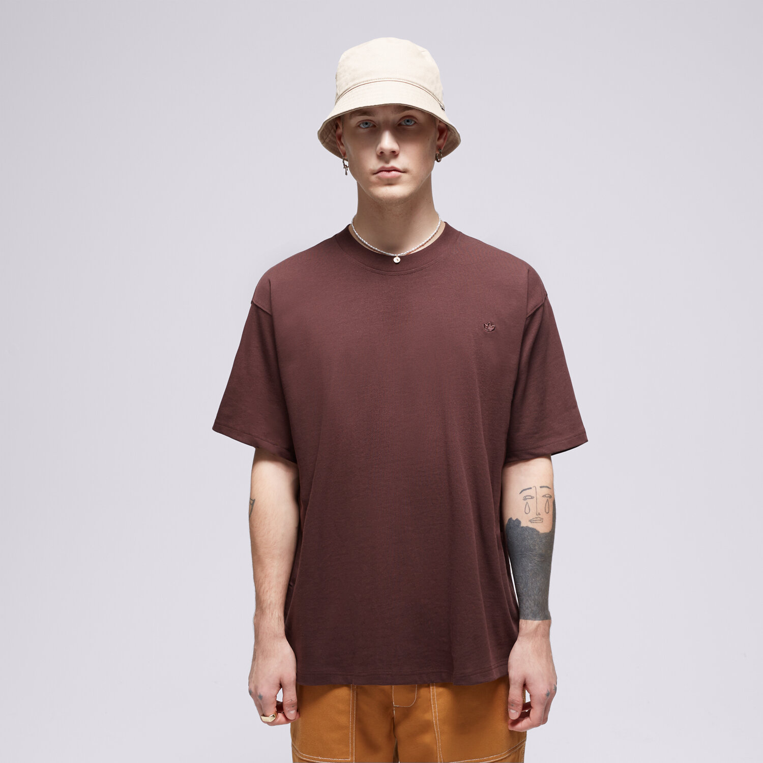 Bărbați tricou ADIDAS TRICOU C TEE IM4391 Maro