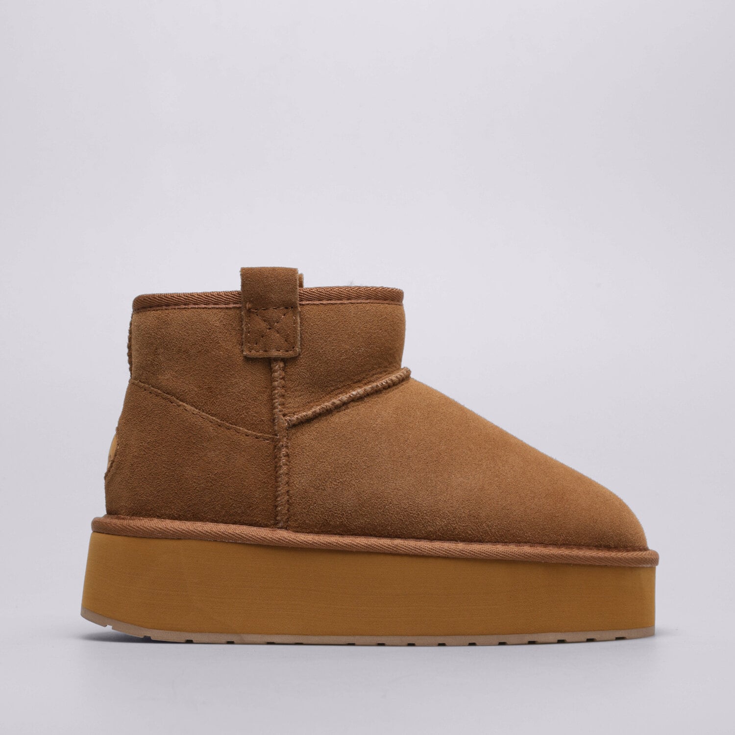 Femei Casual EMU AUSTRALIA FOYFLATFORM MICRO W13073CHESTNUT Maro