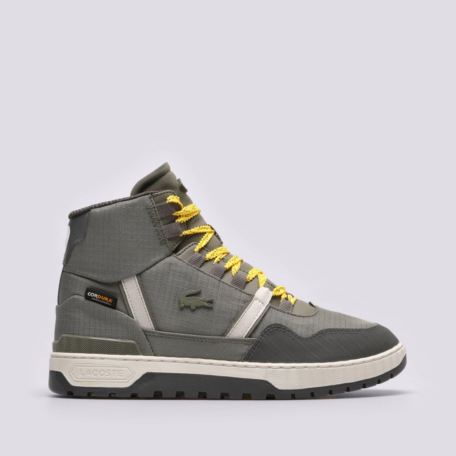Bărbați încălțăminte de iarnă LACOSTE T-CLIP WNTR MID 223 1 SMA  746SMA0086DA7 Gri