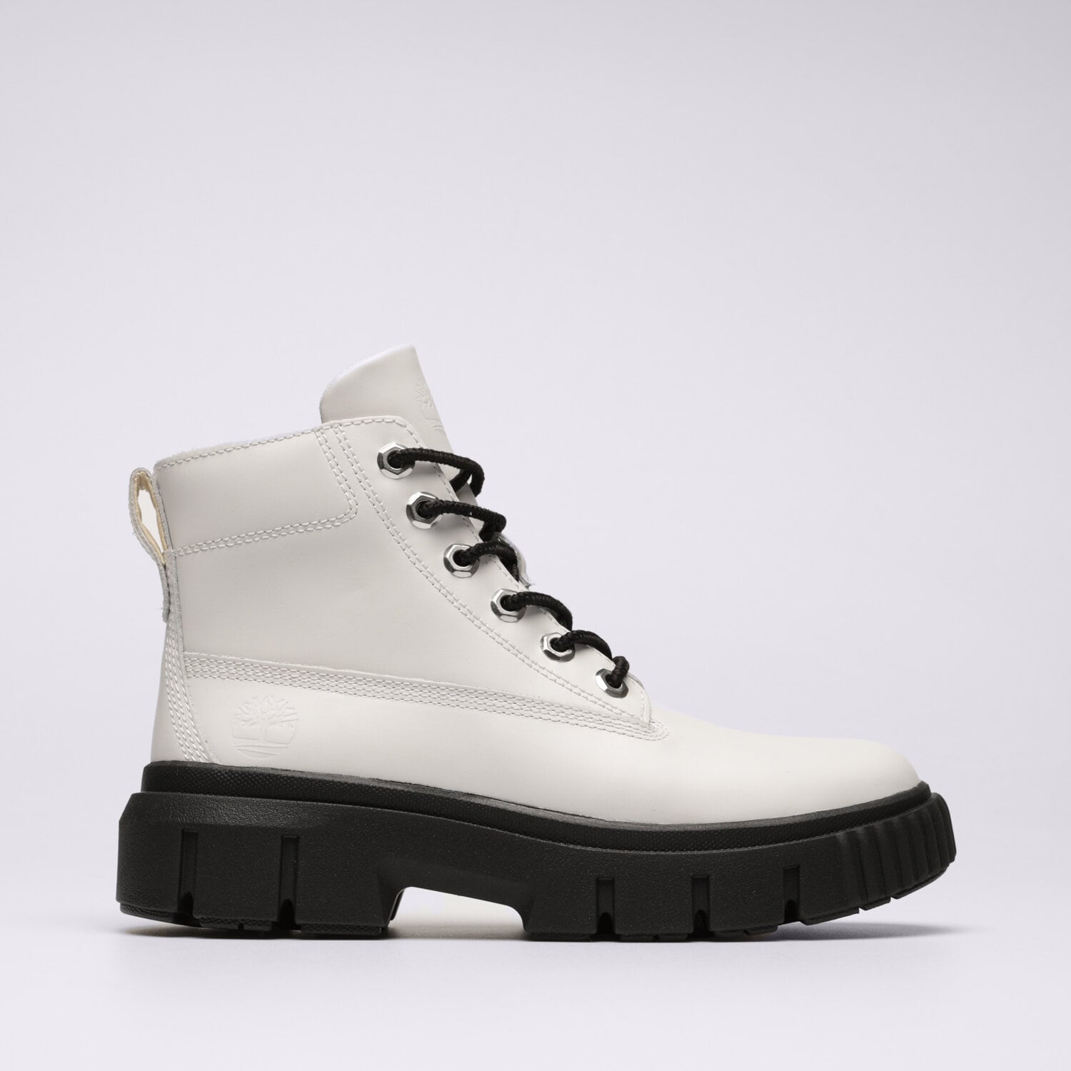 Femei Casual TIMBERLAND GREYFIELD LEATHER BOOT TB0A41ZW1001 Alb
