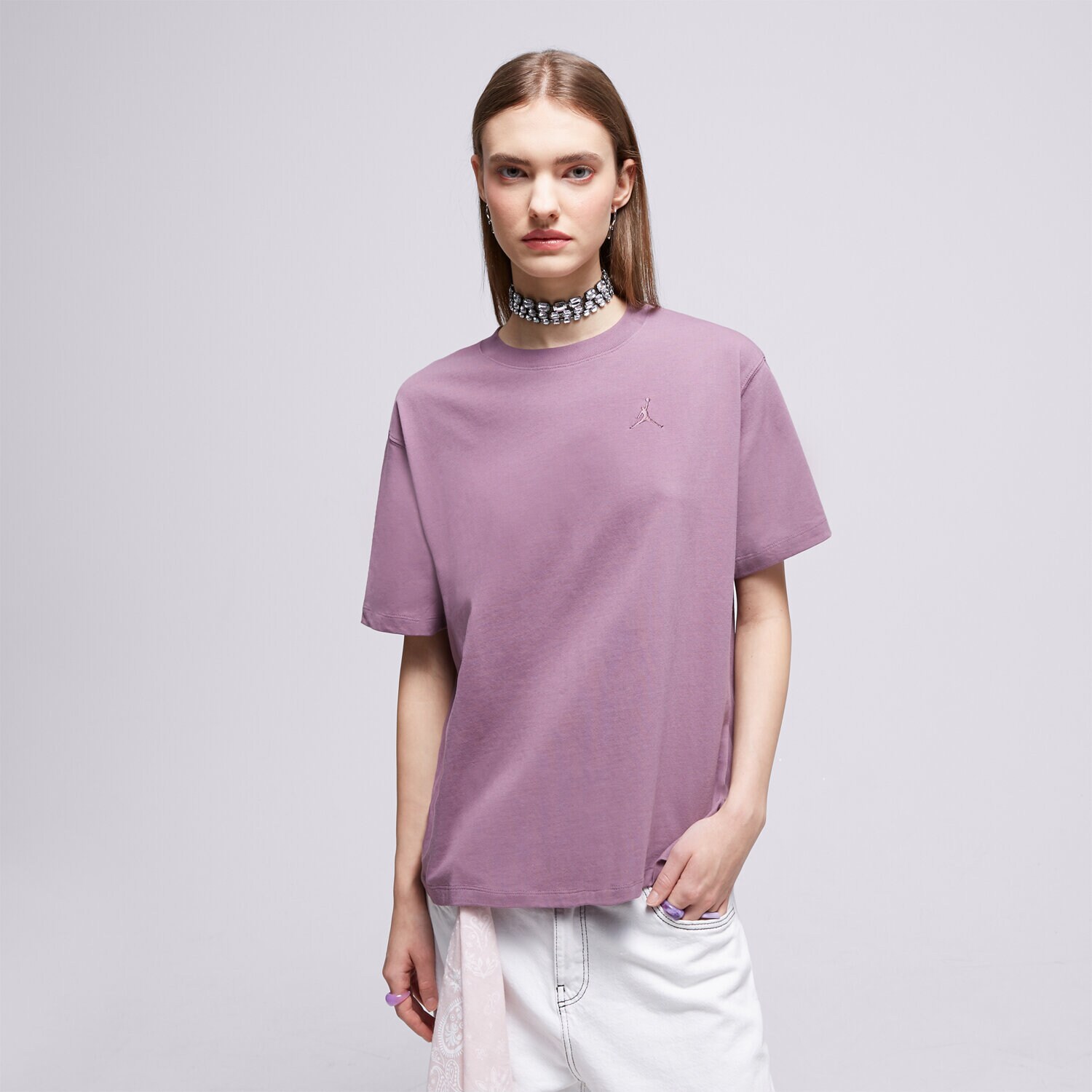 Femei tricou JORDAN TRICOU W J ESSEN GF CORE 23  FN4500-508 Violet