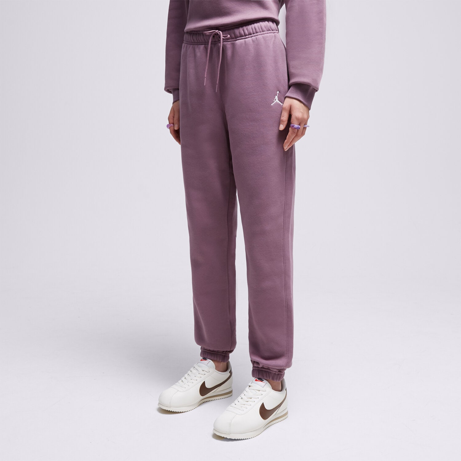 Femei pantaloni JORDAN PANTALONI  W J BRKLN FLC 2  FN4494-508 Violet