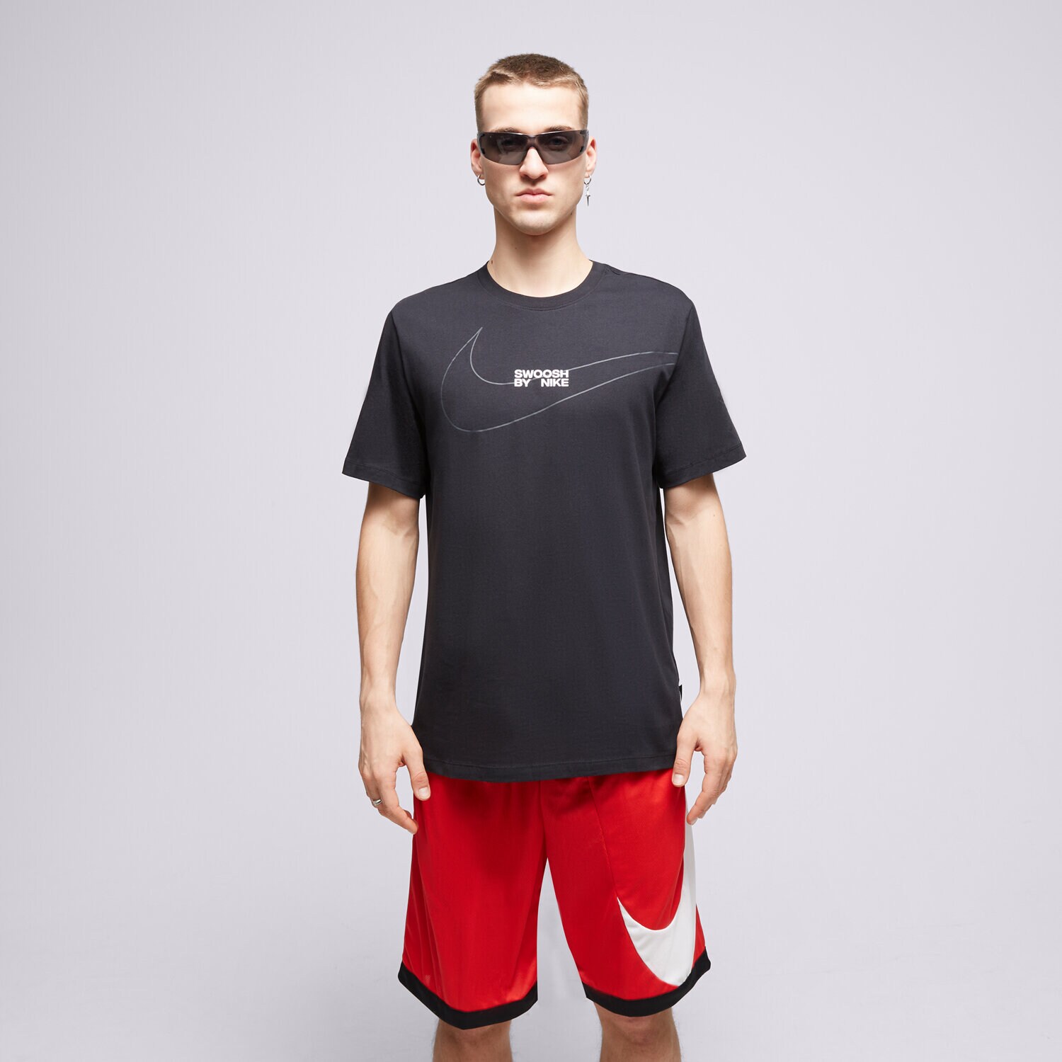 Bărbați tricou NIKE TRICOU M NSW TEE LBR BIG SWOOSH AIR MAX FQ3785-010 Negru