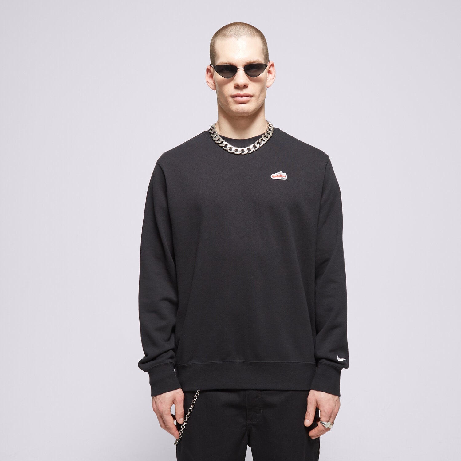 Bărbați bluză NIKE BLUZĂ M NSW CRW FT XAM1 FZ5202-010 Negru