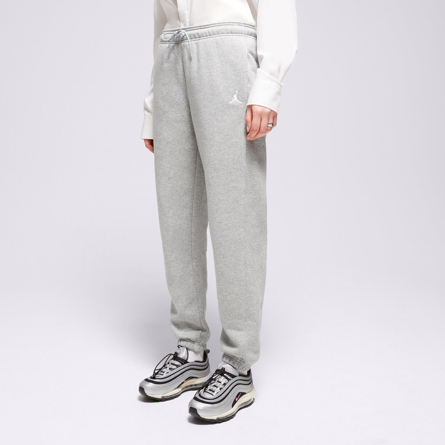 Femei pantaloni JORDAN PANTALONI  W J BRKLN FLC PANT 2 FN4494-063 Gri