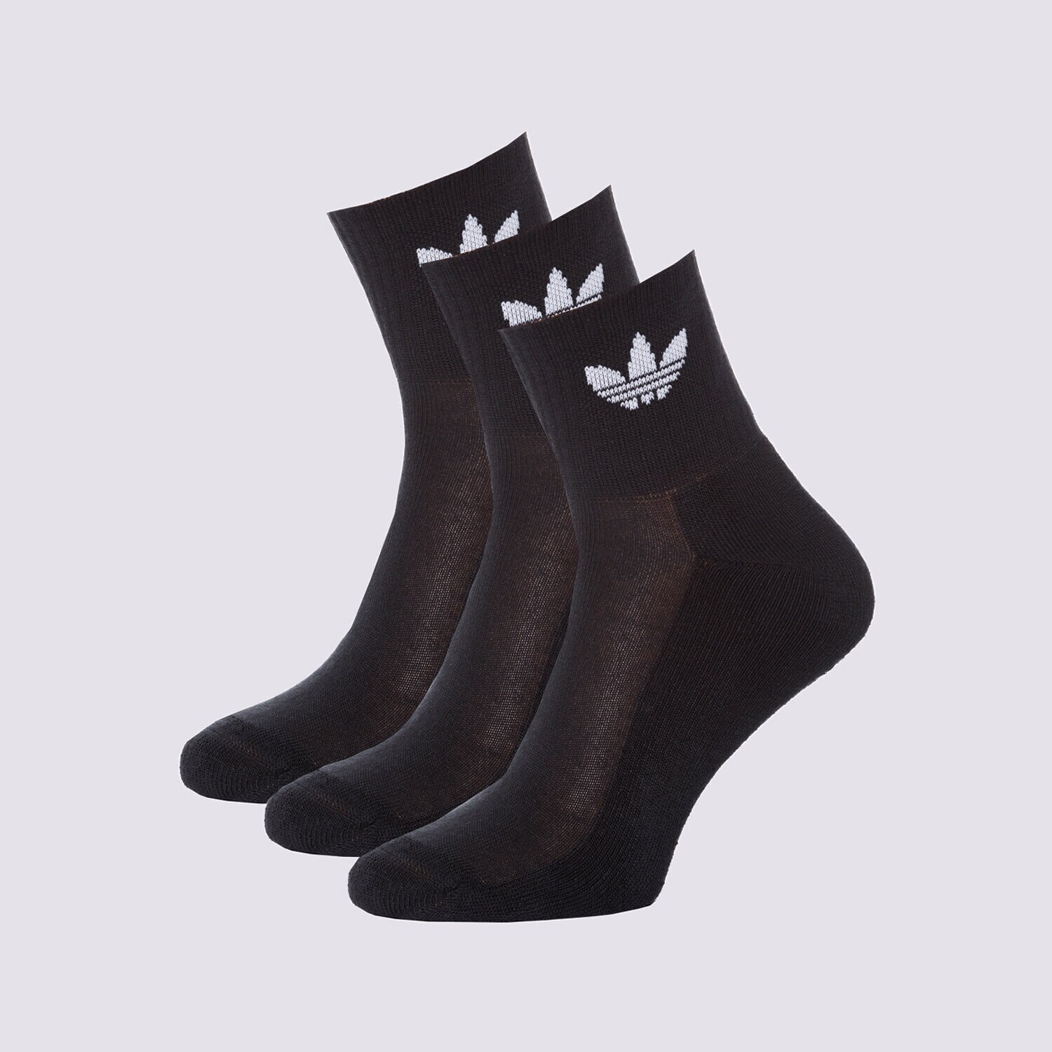 Femei șosete ADIDAS ȘOSETE MID ANKLE SCK FM0643 Negru