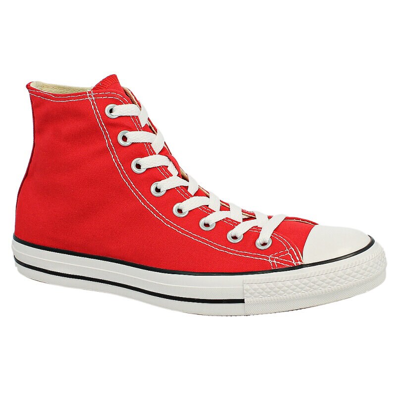 Barbați pantofi sport CONVERSE CHUCK TAYLOR AS CORE HI M9621 Roșu
