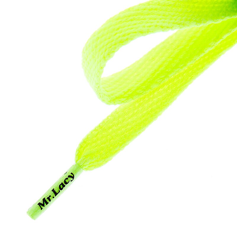 Femei îngrijirea încălțămintei MR. LACY șIRETURI FLATTIES NEON LIME YELLOW 2000060002745 Verde
