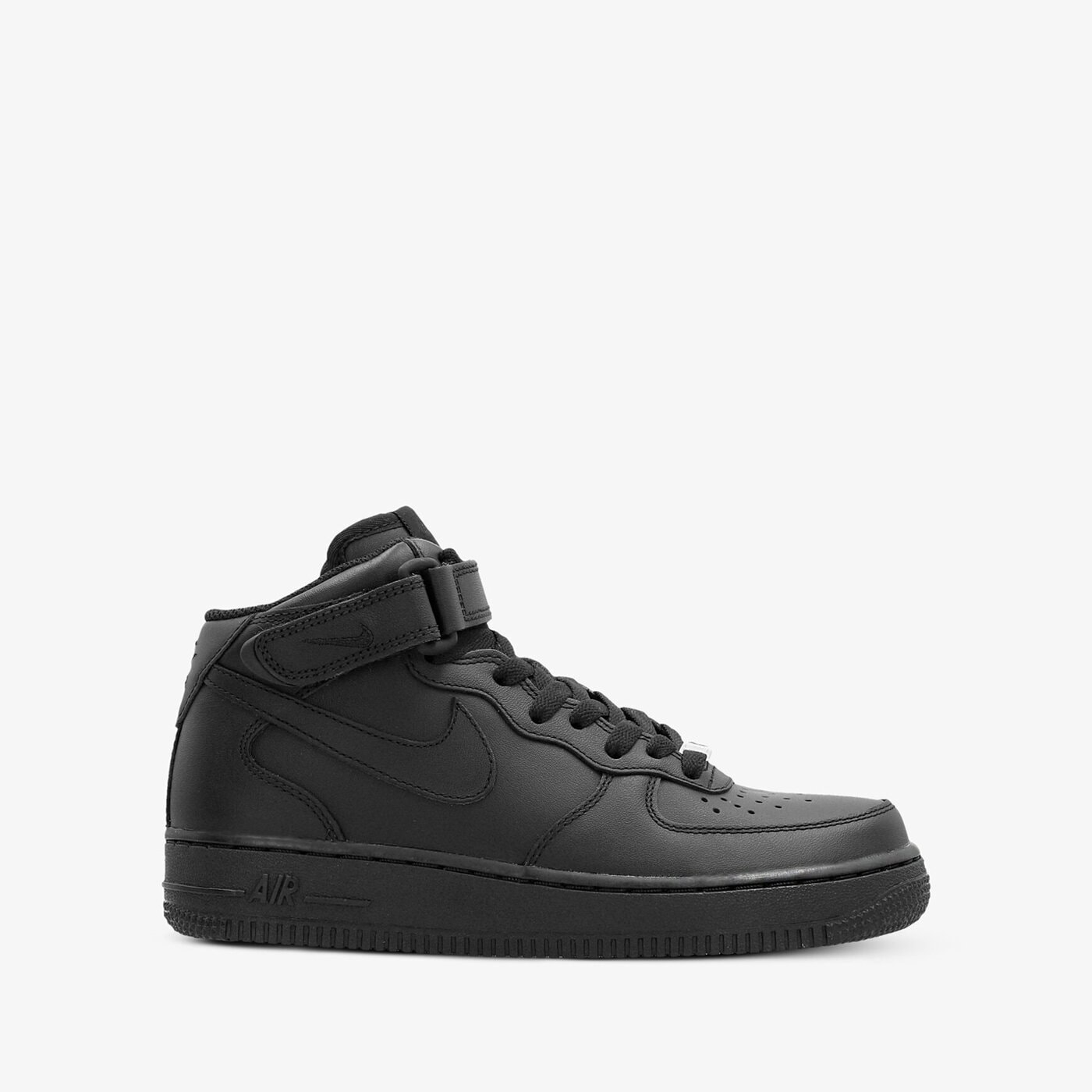 Copii pantofi sport NIKE AIR FORCE 1 MID (GS) 314195-004 Negru