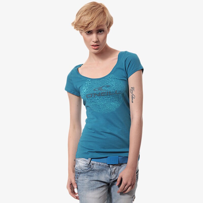 Femei tricou O'NEILL TRICOU LW CIRC LOGO 4573345075 Albastru