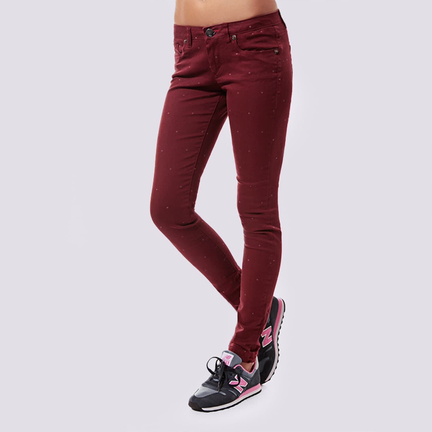 Femei pantaloni O'NEILL PANTALONI LW FAV 5 4577123900 Bordo