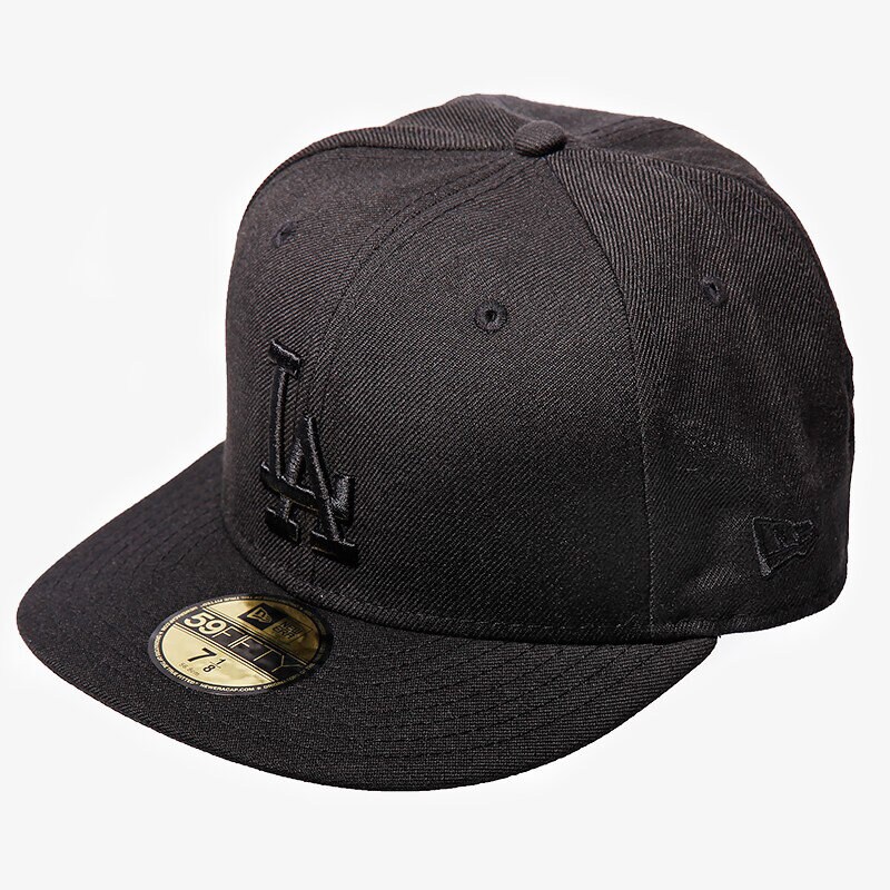 Copii șapcă NEW ERA CACIULA BLACK ON BLACK LA DODGERS 10000719 Negru
