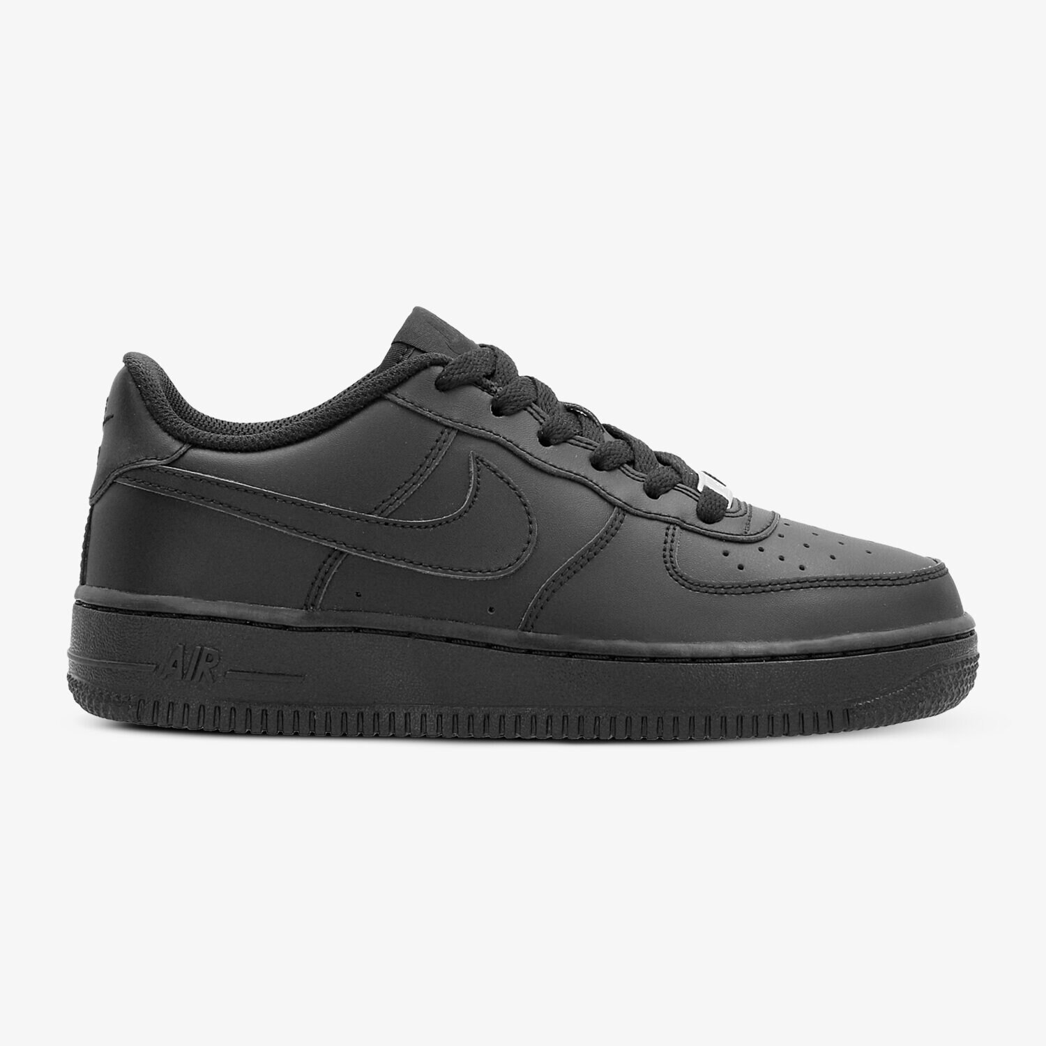 Copii pantofi sport NIKE AIR FORCE 1 (GS) 314192-009 Negru
