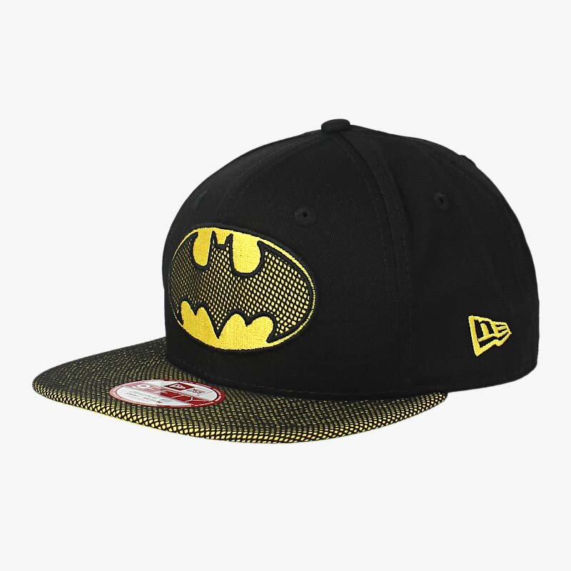 Copii șapcă NEW ERA CACIULA CHARACTER MESH BATMAN OFFICAL TEAM COLOUR 80214424 Negru