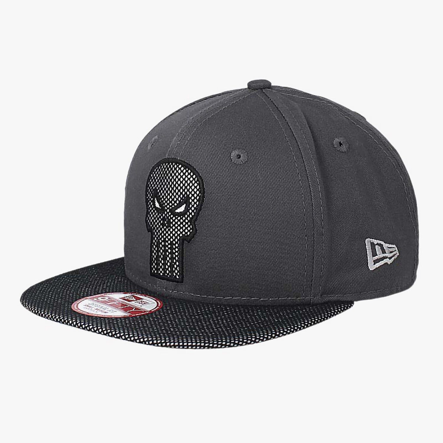 Copii șapcă NEW ERA CACIULA CHARACTER MESH PUNISHER OFFICAL TEAM COLOUR 80214423 Gri