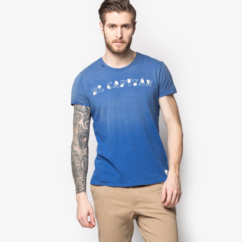 Bărbați tricou CONFRONT TRICOU LAPAZ CF16TSM33001 Albastru