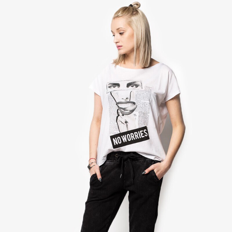 Femei tricou CONFRONT TRICOU ELBRUS CF16TSD08001 Alb