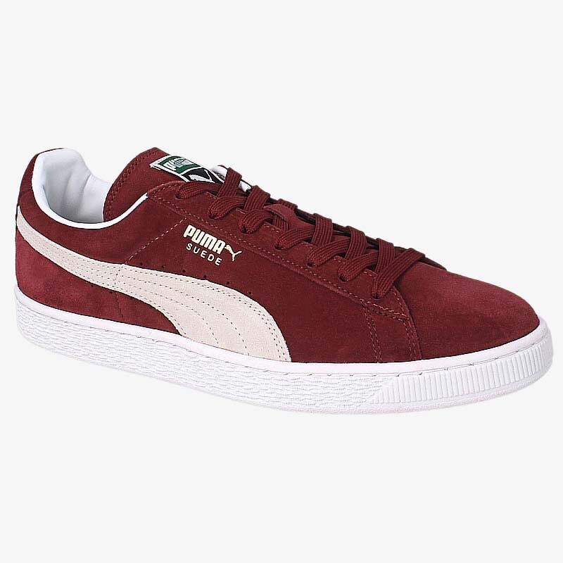 Barbați pantofi sport PUMA SUEDE CLASSIC+ 35263475 Bordo