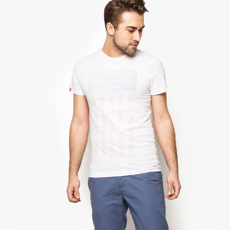 Bărbați tricou CONFRONT TRICOU ADVENTURE CFV16TSM03001 Alb