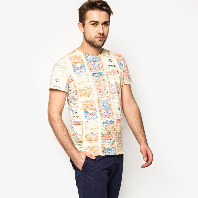 Bărbați tricou CONFRONT TRICOU SALTA CF16TSM64001 Mulicolor