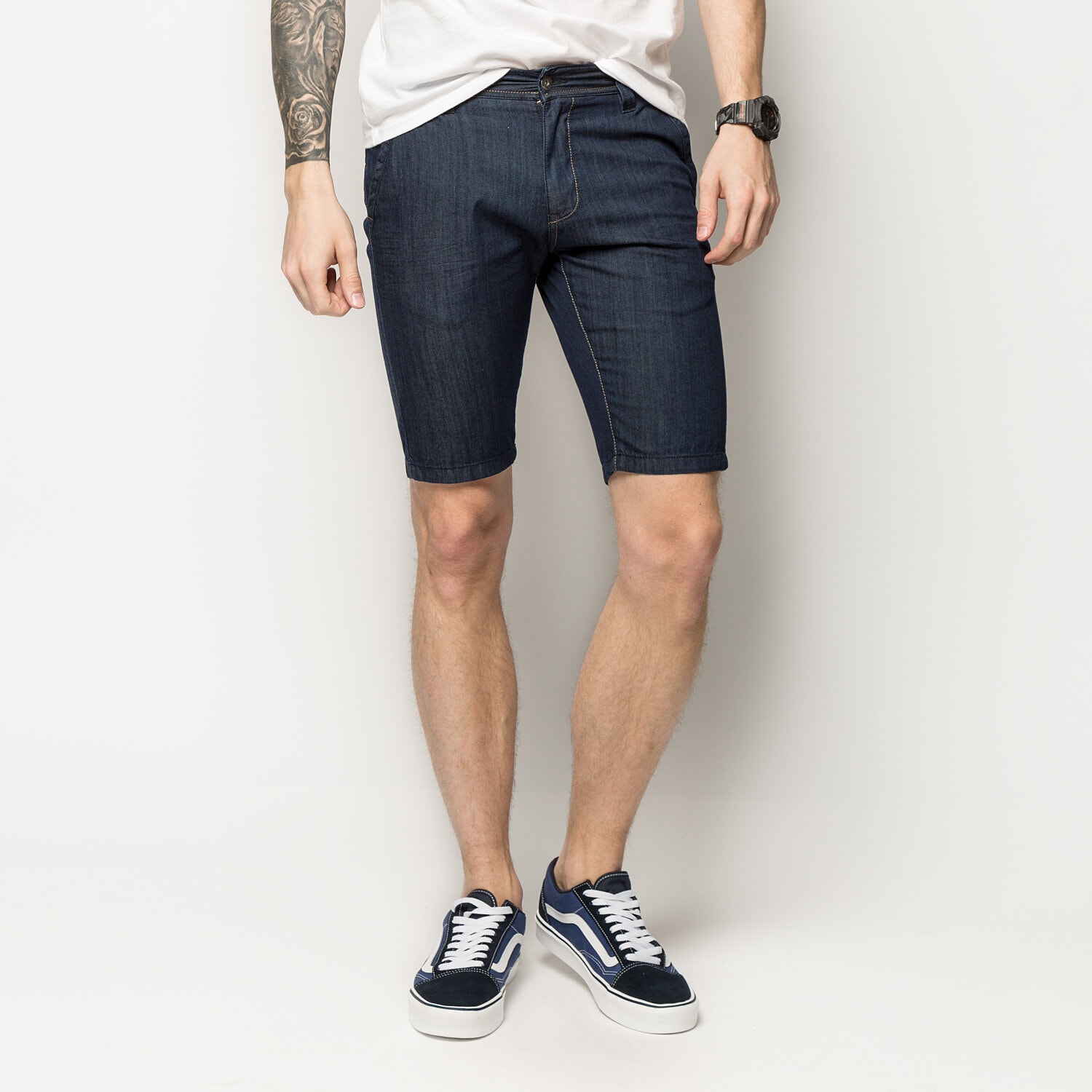 Femei pantaloni scurți CONFRONT PANTALONI SCURȚI ROCK CFV16SZM01001 Bleumarin