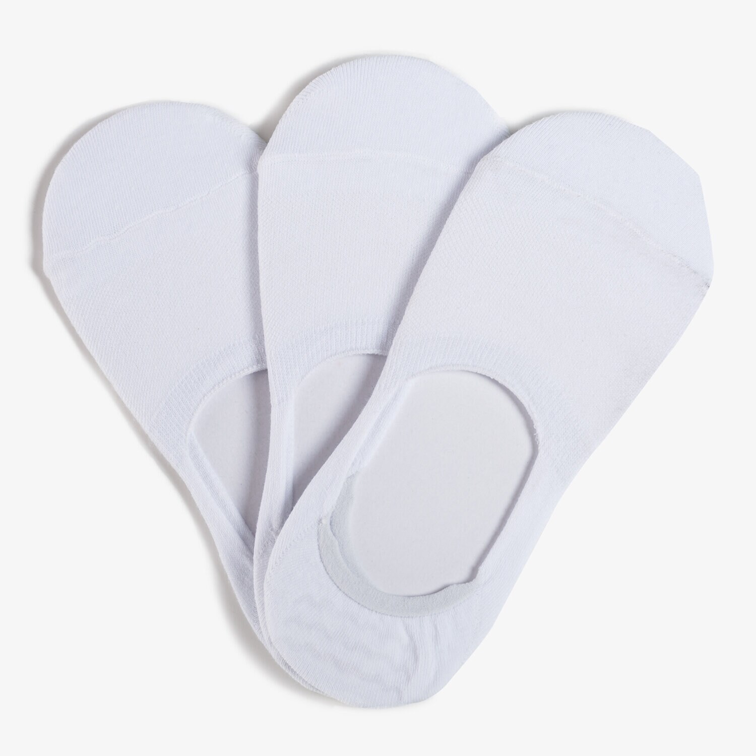 Femei șosete SIZEER BALERINE FOOTIE 3PACK SI16FTD001W Alb