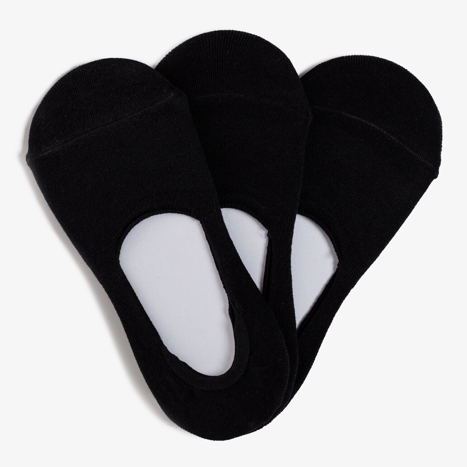 Femei șosete SIZEER BALERINE FOOTIE 3PACK SI16FTD001B Negru