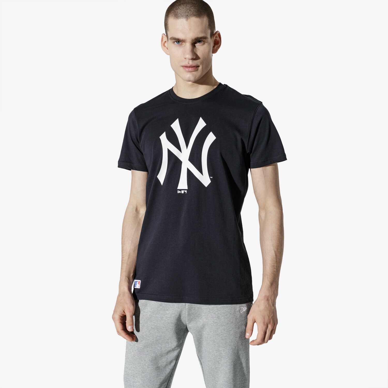 Bărbați tricou NEW ERA TRICOU MLB APP NY YANKEES NAV