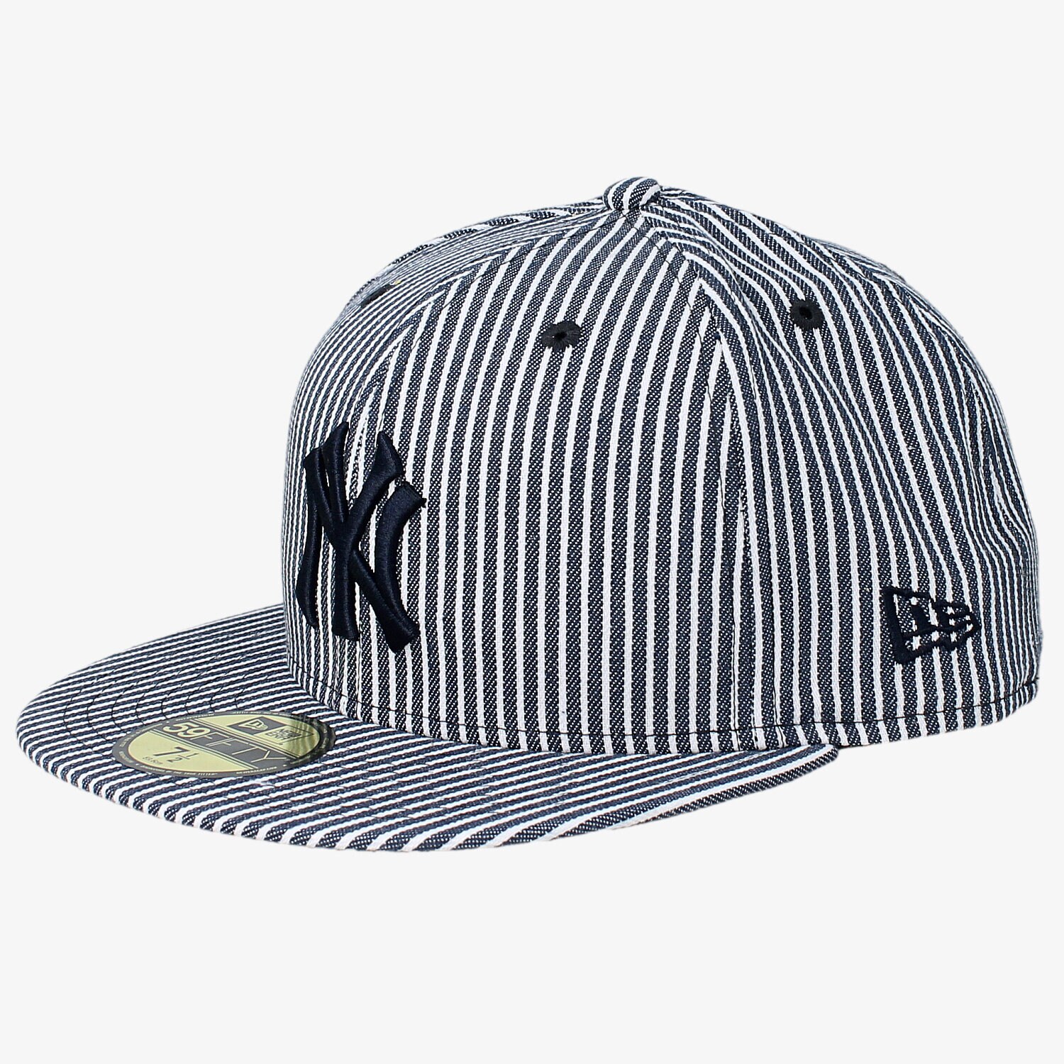 Copii șapcă NEW ERA CACIULA PINSTRIPE NY YANKEES NAV/WHT 80258931 Bleumarin